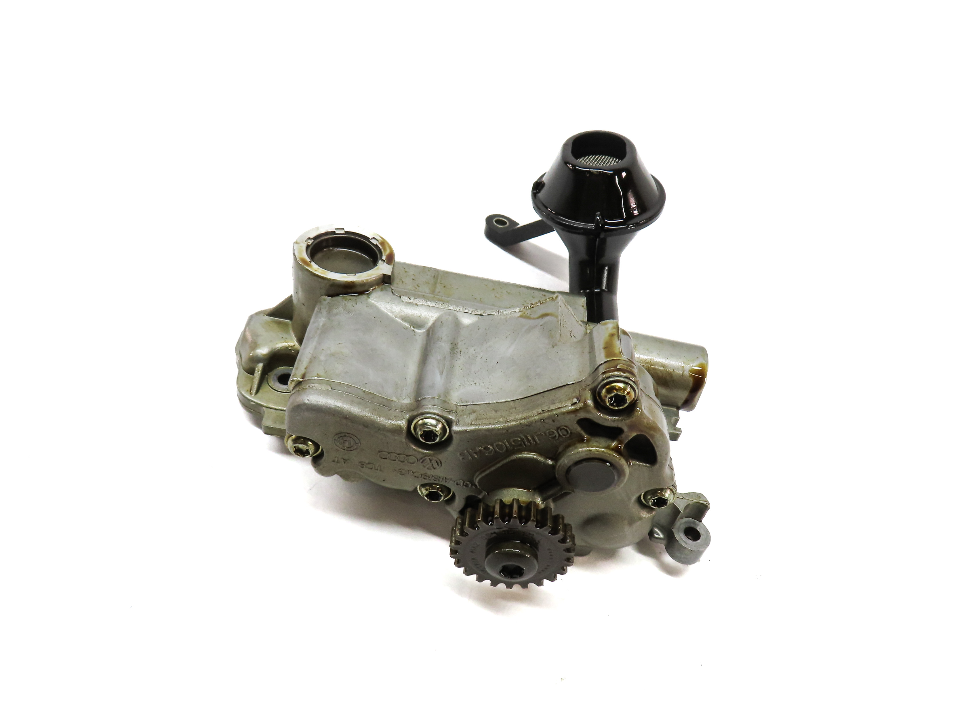 2015 AUDI Q3 (8U) 2.0L TURBO (CCTA) ENGINE OIL PUMP w/ PICKUP PICK UP TUBE — exact item pictured